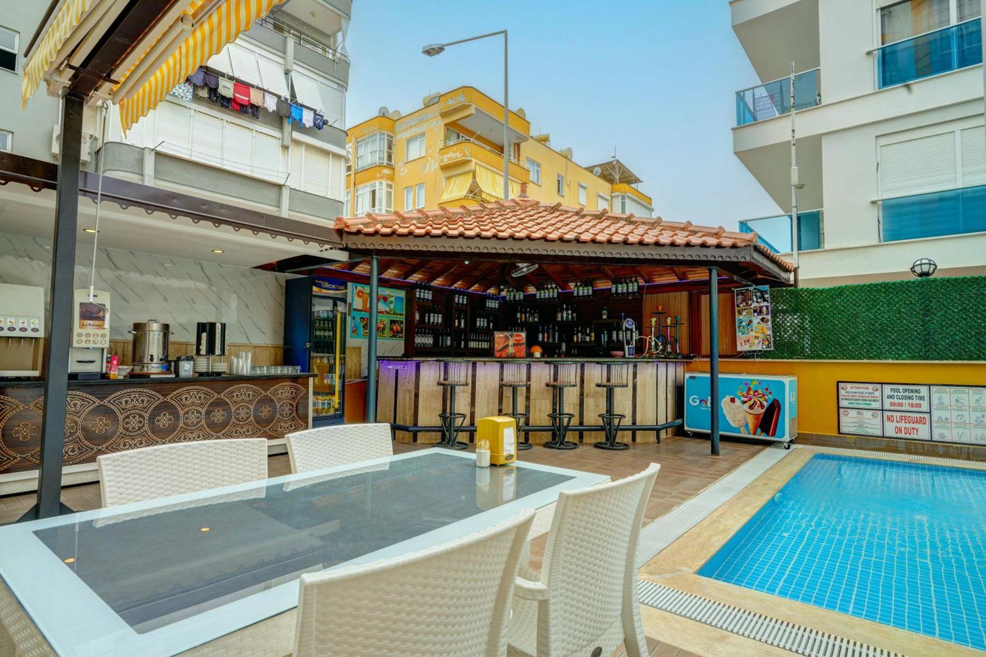 Kleopatra Arsi Hotel Alanya Exterior foto